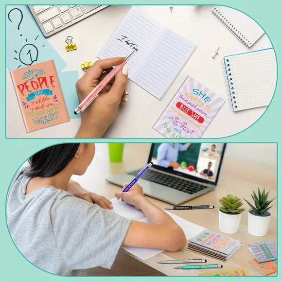 30 - Pick your Own Price Raffle - Funny Pen and Notebook Bundle - Picture 3 of 4